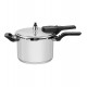 Panela De Pressão 4,5 Litros Tramontina Brava De Aço Inox Fundo Triplo